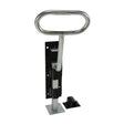 This is an image of Timco - Bow Handle Bolt - Black 12" (1 Each Plain Bag) 282582