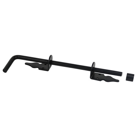 This is an image of Timco - Cane Bolt - Black 12" (1 Each TIMbag) 287254
