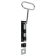 This is an image of Timco - Bow Handle Bolt - Black 12" (1 Each TIMbag) 287665