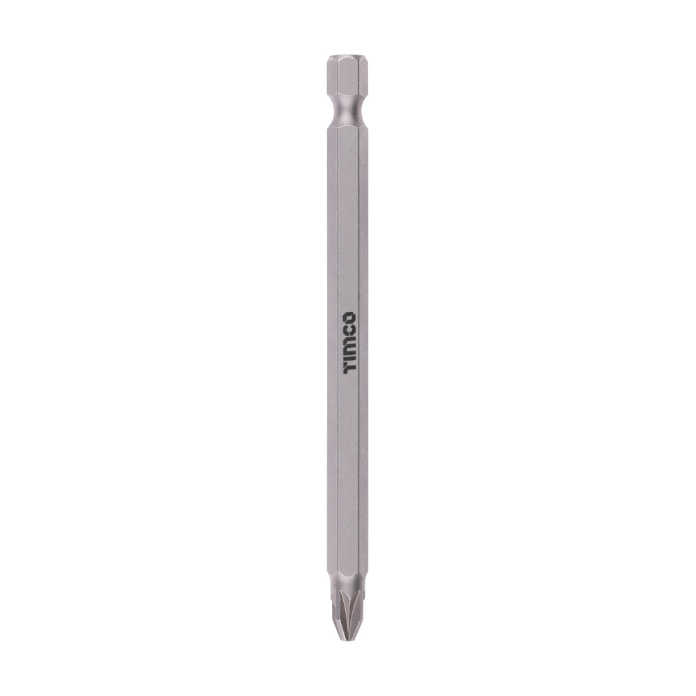 This is an image of Timco - S2 Driver Bits - PZ No.2 x 100 (1 Each Blister Pack) 2CB100GB