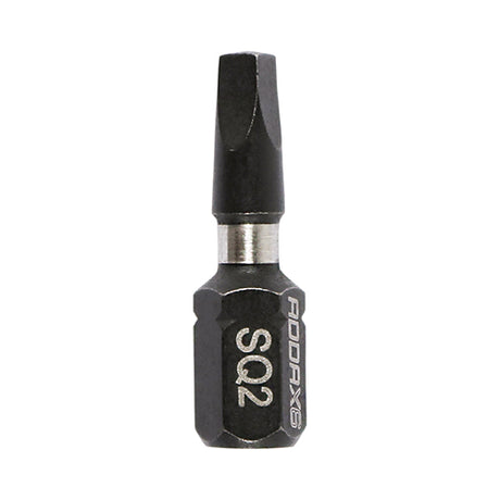 This is an image of Timco - Impact Driver Bits - SQ No.2 x 25 (10 Pieces Handy Bit Pack) 2SQ25X6