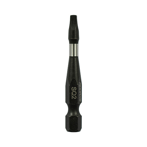 This is an image of Timco - Impact Driver Bits - SQ No.2 x 50 (5 Pieces Handy Bit Pack) 2SQ50X6