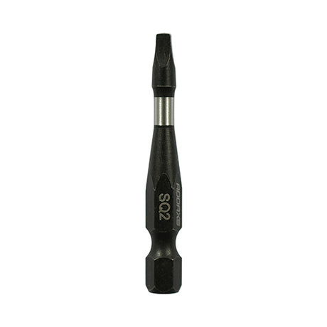 This is an image of Timco - Impact Driver Bits - SQ No.2 x 50 (5 Pieces Handy Bit Pack) 2SQ50X6
