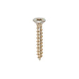 This is an image of Timco - Solo Chipboard & Woodscrews - PZ - Double Countersunk - Yellow 3.0 x 20mm - (200 PCS Box) 30020SOLOC