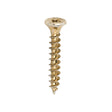 This is an image of Timco - Velocity Premium Multi-Use Screws - PZ - Double Countersunk - Yellow 3.0 x 20mm - (200 PCS Box) 30020VY