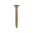 This is an image of Timco - Classic Multi-Purpose Screws - PZ - Double Countersunk - Yellow 3.0 x 25mm - (200 PCS Box) 30025CLAF