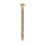 This is an image of Timco - Velocity Premium Multi-Use Screws - PZ - Double Countersunk - Yellow 3.0 x 40mm - (200 PCS Box) 30040VY
