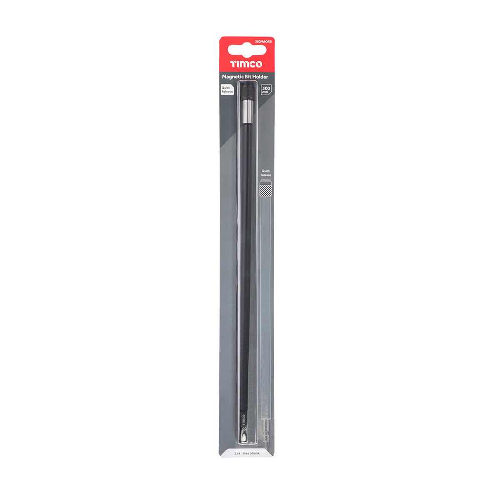 This is an image of Timco - Quick Release Magnetic Adaptor 1/4 x 300 (1 Each Mini Bit Pack) 300MAQRB