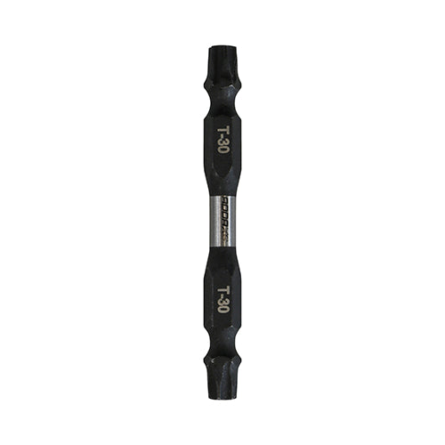 This is an image of Timco - Impact Driver Bits - TX - Double Ended TX30 x 65 (2 Pieces Blister Pack) 30TX65X6