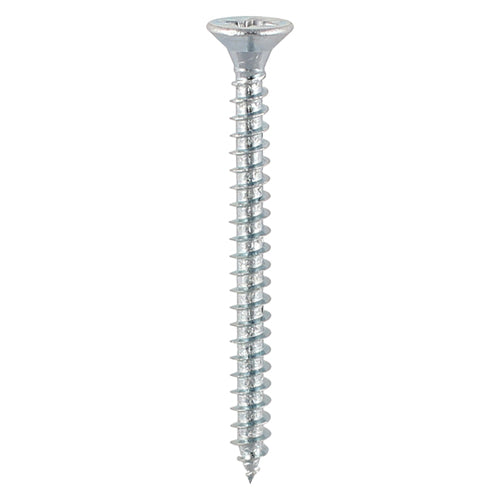 This is an image of Timco - Solo Chipboard & Woodscrews - PZ - Double Countersunk - Zinc 3.5 x 15mm - (200 PCS Box) 35015SOLOZ