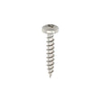 This is an image of Timco - Classic Multi-Purpose Screws - PZ - Pan Head - A2 Stainless Steel 3.5 x 20mm - (200 PCS Box) 35020CLAPSS