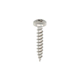 This is an image of Timco - Classic Multi-Purpose Screws - PZ - Pan Head - A2 Stainless Steel 3.5 x 20mm - (200 PCS Box) 35020CLAPSS