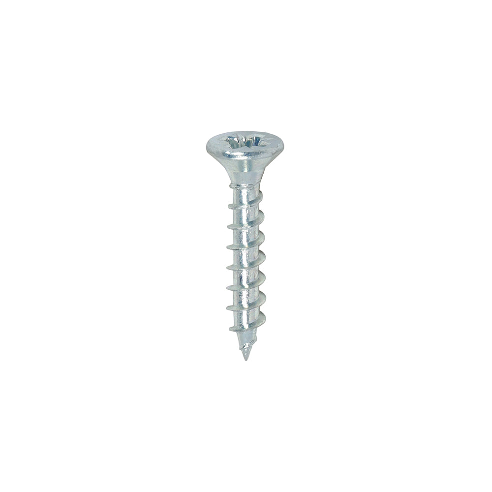 This is an image of Timco - Solo Chipboard & Woodscrews - PZ - Double Countersunk - Zinc 3.5 x 20mm - (200 PCS Box) 35020SOLOZ
