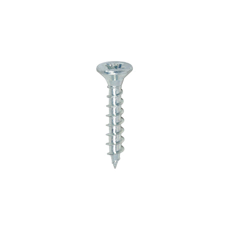 This is an image of Timco - Solo Chipboard & Woodscrews - PZ - Double Countersunk - Zinc 3.5 x 20mm - (200 PCS Box) 35020SOLOZ