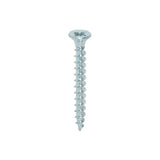This is an image of Timco - Solo Chipboard & Woodscrews - PZ - Double Countersunk - Zinc 3.5 x 30mm - (200 PCS Box) 35030SOLOZ