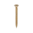 This is an image of Timco - Solo Chipboard & Woodscrews - PZ - Double Countersunk - Yellow 3.5 x 35mm - (200 PCS Box) 35035SOLOC