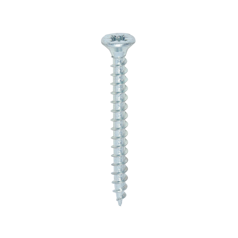 This is an image of Timco - Solo Chipboard & Woodscrews - PZ - Double Countersunk - Zinc 3.5 x 35mm - (200 PCS Box) 35035SOLOZ