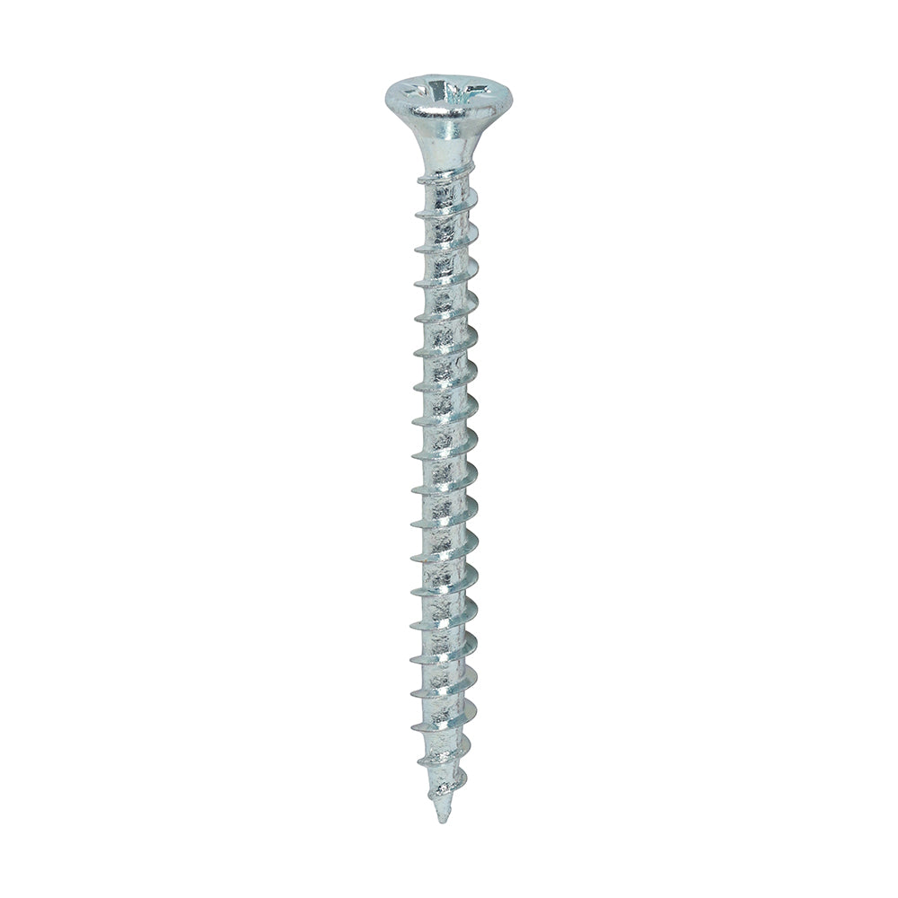 This is an image of Timco - Solo Chipboard & Woodscrews - PZ - Double Countersunk - Zinc 3.5 x 40mm - (200 PCS Box) 35040SOLOZ