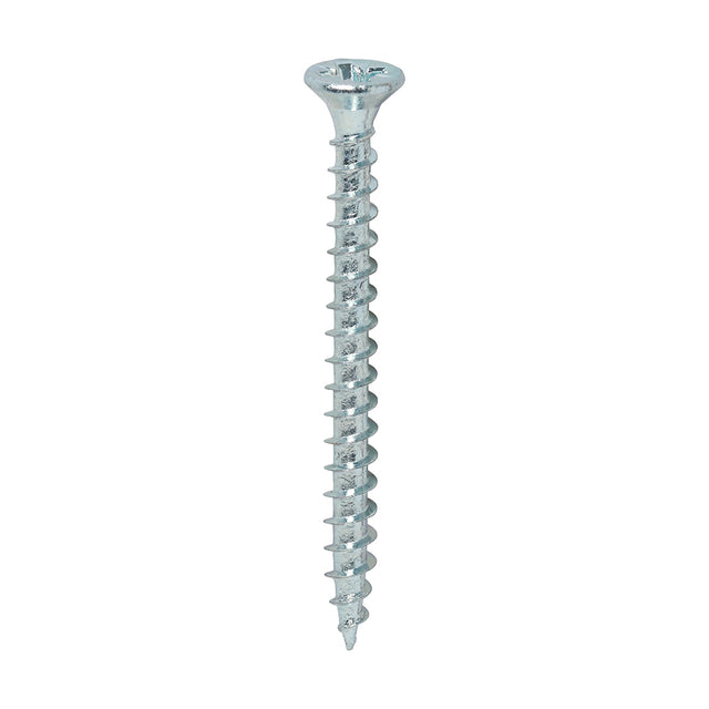This is an image of Timco - Solo Chipboard & Woodscrews - PZ - Double Countersunk - Zinc 3.5 x 40mm - (200 PCS Box) 35040SOLOZ