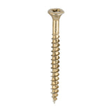 This is an image of Timco - Velocity Premium Multi-Use Screws - PZ - Double Countersunk - Yellow 3.5 x 40mm - (200 PCS Box) 35040VY