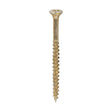 This is an image of Timco - Velocity Premium Multi-Use Screws - PZ - Double Countersunk - Yellow 3.5 x 45mm - (200 PCS Box) 35045VY
