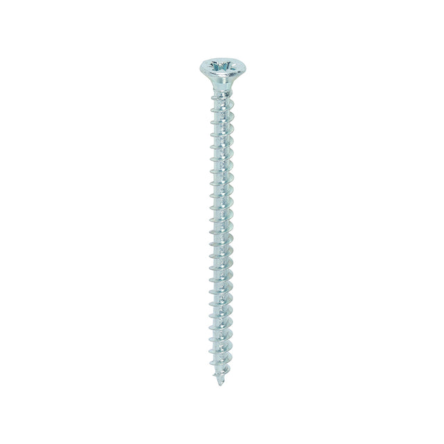 This is an image of Timco - Solo Chipboard & Woodscrews - PZ - Double Countersunk - Zinc 3.5 x 50mm - (200 PCS Box) 35050SOLOZ