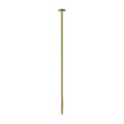 This is an image of Timco - Timber Frame Construction & Landscaping Screws - Wafer - Exterior - Green Organic 8.0 x 350mm - (25 PCS Box) 350INW