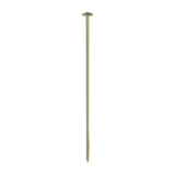 This is an image of Timco - Timber Frame Construction & Landscaping Screws - Wafer - Exterior - Green Organic 8.0 x 350mm - (25 PCS Box) 350INW