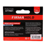This is an image of Timco - Heavy Duty Staples - Chisel Point - Galvanised 14mm (1000 PCS Box) 377861