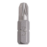 This is an image of Timco - S2 Driver Bits - PZ No.3 x 25 (500 Pieces Dispensing Jar) 3CB25TUB