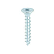 This is an image of Timco - Solo Chipboard & Woodscrews - SQ - Double Countersunk - Zinc 4.0 x 25mm - (200 PCS Box) 40025SQSZ