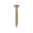This is an image of Timco - C2 Strong-Fix Screws - PZ - Double Countersunk - Twin-Cut - Yellow 4.0 x 30mm - (200 PCS Box) 40030C2