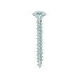 This is an image of Timco - Solo Chipboard & Woodscrews - PZ - Double Countersunk - Zinc 4.0 x 35mm - (200 PCS Box) 40035SOLOZ