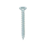 This is an image of Timco - Solo Chipboard & Woodscrews - PZ - Double Countersunk - Zinc 4.0 x 35mm - (200 PCS Box) 40035SOLOZ