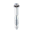 This is an image of Timco - Metal Cavity Anchors - Zinc M4 x 38 (45mm Screw) - (100 PCS Box) 40038CA