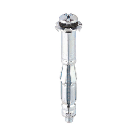 This is an image of Timco - Metal Cavity Anchors - Zinc M4 x 38 (45mm Screw) - (100 PCS Box) 40038CA