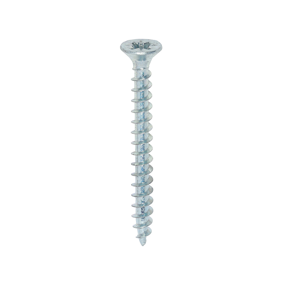 This is an image of Timco - Solo Chipboard & Woodscrews - PZ - Double Countersunk - Zinc 4.0 x 40mm - (200 PCS Box) 40040SOLOZ
