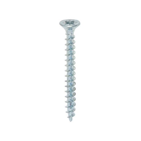 This is an image of Timco - Solo Chipboard & Woodscrews - PZ - Double Countersunk - Zinc 4.0 x 40mm - (200 PCS Box) 40040SOLOZ