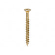 This is an image of Timco - Velocity Premium Multi-Use Screws - PZ - Double Countersunk - Yellow 4.0 x 40mm - (1200 PCS Tub) 40040VYTUB