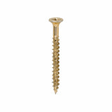 This is an image of Timco - Velocity Premium Multi-Use Screws - PZ - Double Countersunk - Yellow 4.0 x 40mm - (1200 PCS Tub) 40040VYTUB