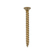 This is an image of Timco - Solo Chipboard & Woodscrews - PZ - Double Countersunk - Yellow 4.0 x 45mm - (200 PCS Box) 40045SOLOC