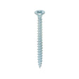 This is an image of Timco - Solo Chipboard & Woodscrews - PZ - Double Countersunk - Zinc 4.0 x 45mm - (200 PCS Box) 40045SOLOZ