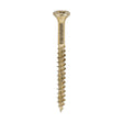 This is an image of Timco - Velocity Premium Multi-Use Screws - PZ - Double Countersunk - Yellow 4.0 x 45mm - (200 PCS Box) 40045VY