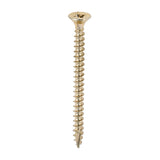This is an image of Timco - Classic Multi-Purpose Screws - PZ - Double Countersunk - Yellow 4.0 x 50mm - (200 PCS Box) 40050CLAF