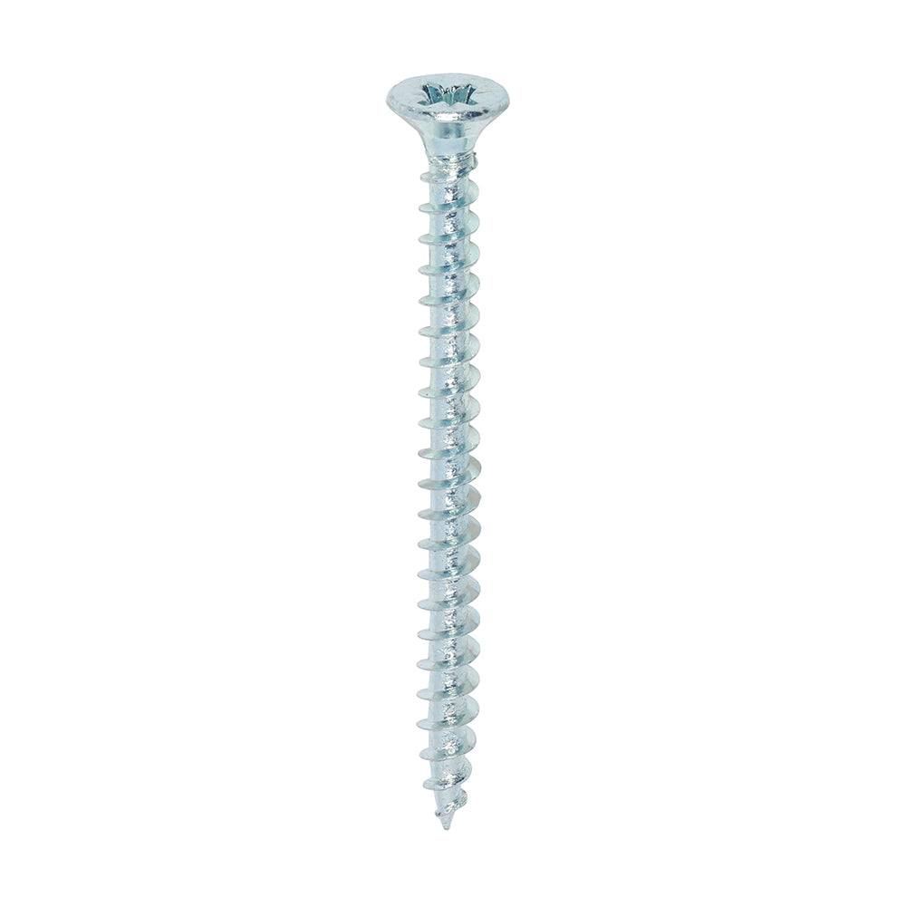 This is an image of Timco - Solo Chipboard & Woodscrews - PZ - Double Countersunk - Zinc 4.0 x 50mm - (200 PCS Box) 40050SOLOZ