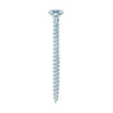 This is an image of Timco - Solo Chipboard & Woodscrews - PZ - Double Countersunk - Zinc 4.0 x 50mm - (200 PCS Box) 40050SOLOZ