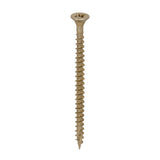 This is an image of Timco - C2 Strong-Fix Screws - PZ - Double Countersunk - Twin-Cut - Yellow 4.0 x 60mm - (200 PCS Box) 40060C2
