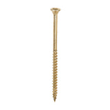 This is an image of Timco - C2 Clamp-Fix Screws - TX - Double Countersunk with Ribs - Twin-Cut - Yellow 4.0 x 70mm - (200 PCS Box) 40070C2C