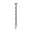 This is an image of Timco - C2 Exterior Strong-Fix Screws - PZ - Double Countersunk with Ribs - Twin-Cut - Silver 4.0 x 70mm - (200 PCS Box) 40070C2SBX