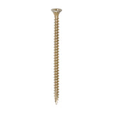 This is an image of Timco - C2 Strong-Fix Screws - PZ - Double Countersunk - Twin-Cut - Yellow 4.0 x 70mm - (200 PCS Box) 40070C2